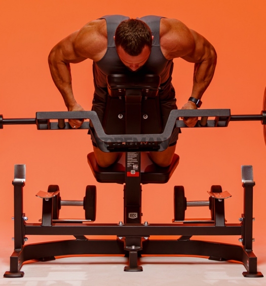 Multifunctional supported free weight row