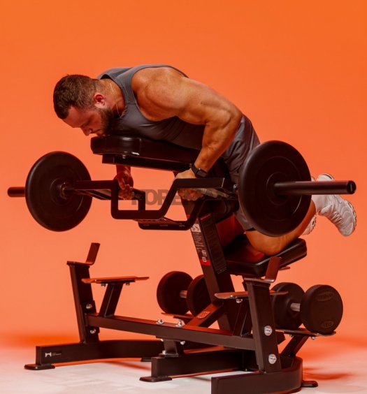 Multifunctional supported free weight row