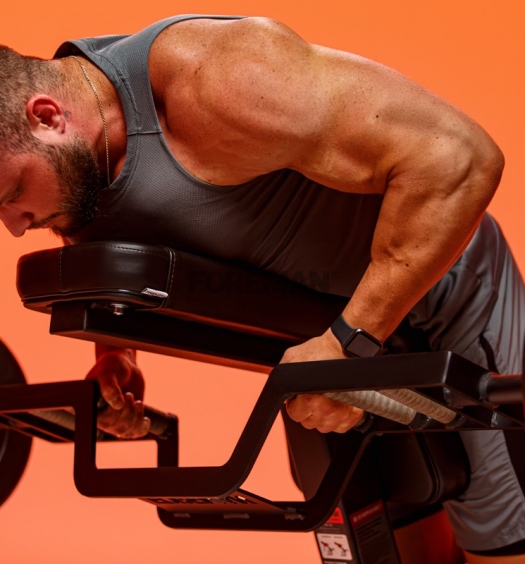 Multifunctional supported free weight row
