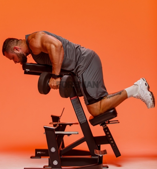 Multifunctional supported free weight row