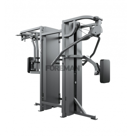 FD-890 REAR DELT/PEC DEC/CHEST PRESS/SEATED ROW