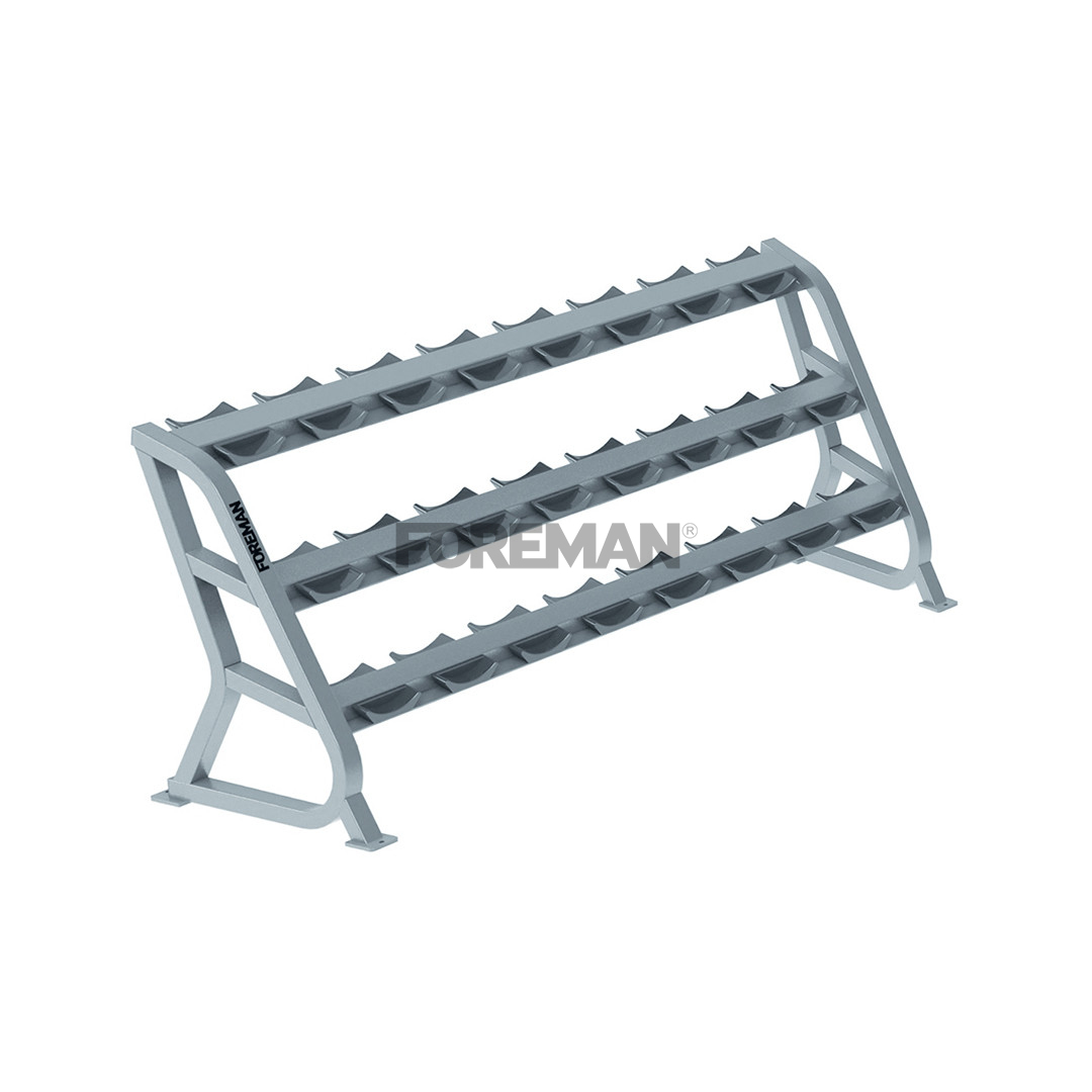 FR 813 FIXED DUMBBELL RACK 12 PAIRS FR 813 264