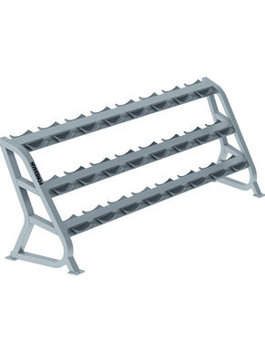FR-813 FIXED DUMBBELL RACK - 12 PAIRS