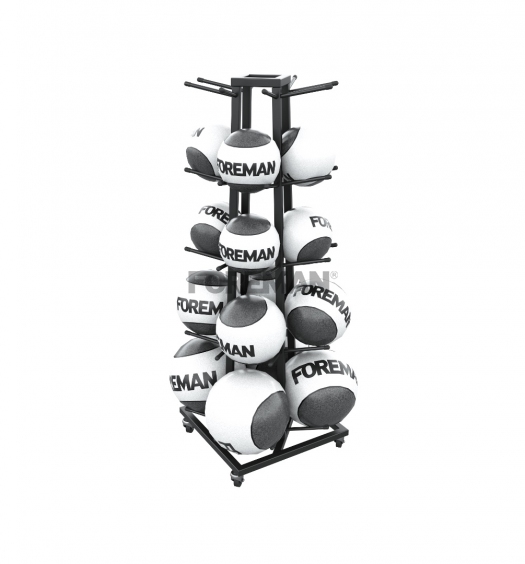 FR-864 MEDICINE BALL STORAGE RACK
