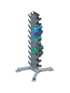 FR-861 AEROBIC DUMBBELL RACK - 10 PAIRS