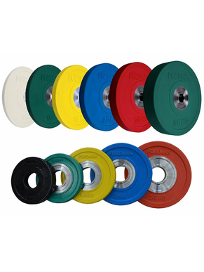 FM/BM RUBBER ENCASED COLORED BUMPER PLATES