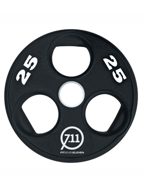 FM/LZU URETHANE ENCASED BLACK OLYMPIC PLATES (LASER ENGRAVED LOGO)