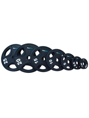 FM/GRP-N INEX RUBBER ENCASED BLACK OLYMPIC PLATES