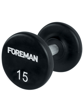 FM/AUD URETHANE ENCASED FIXED DUMBBELLS