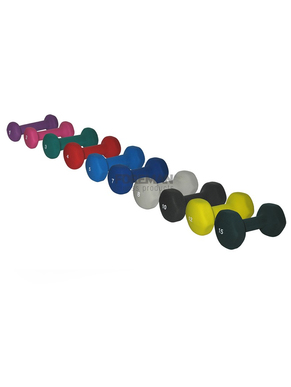 FM/IND AEROBIC DUMBBELLS IN NEOPREN COVERAGE