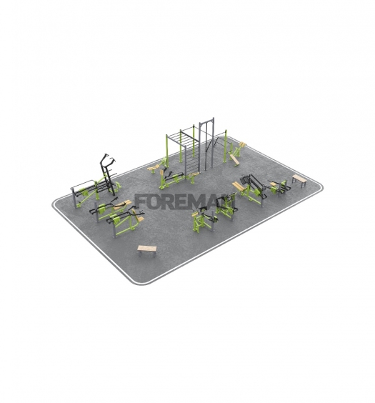 Sports ground 10х15 m