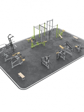 Sports ground 10х15 m