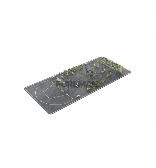 Sports ground 15х33 m