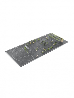 Sports ground 15х33 m