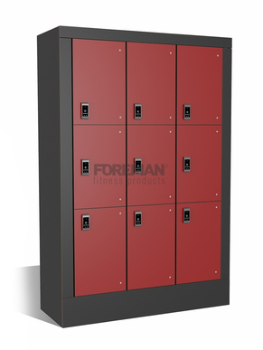 Three compartment Laminated Chipboard Locker