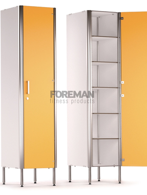 SINGLE DOOR 6 COMPARTMENT CABINET