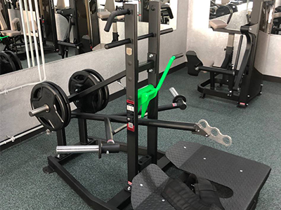 Large fitness center with FOREMAN fitness equipment
